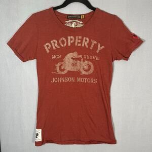 Johnson Motors Property T Shirt Womens Large